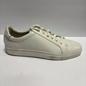 Blake McKay Men’s S1 Jay, White Lace-Up Sneakers, Size 10.5 M